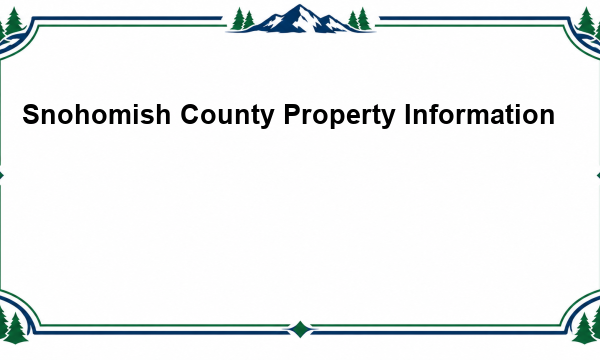 Snohomish County Property Information